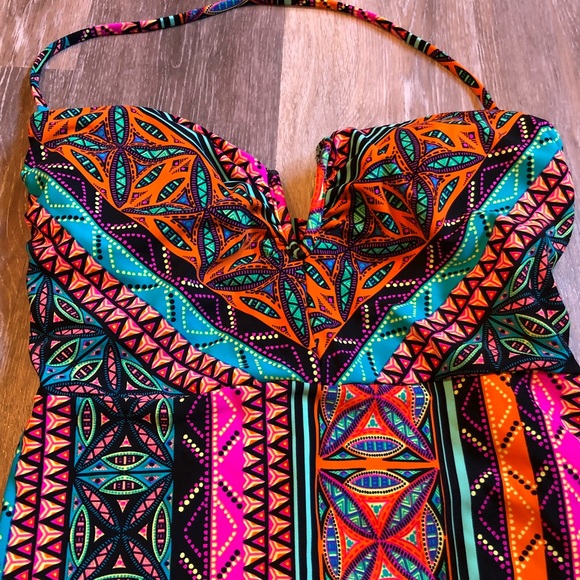 Pleated empire Bathing Suit Hobie brand - Picture 6 of 8